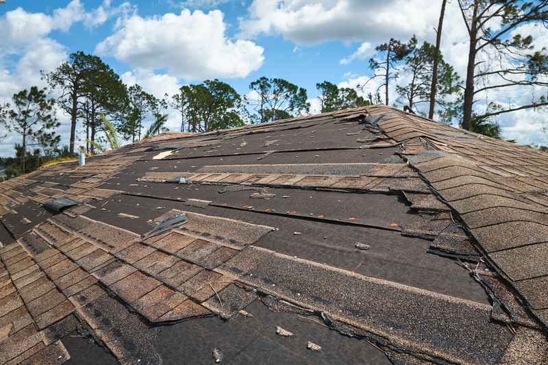 summer roof damage in Spokane Valley WA